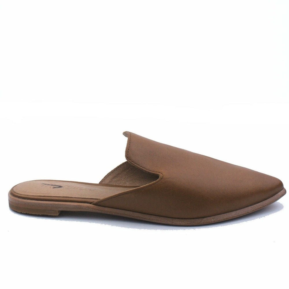 New MADEWELL The Gemma Mule English Saddle Leather - Picture 2 of 3